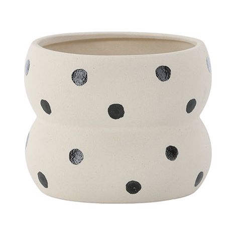 Dapne Blumentopf beige.