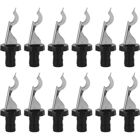 Set mit 10 Silikon-Weinflaschenverschlüssen, luftdicht und vakuumversiegelt, für Bar und Küche (1/5)