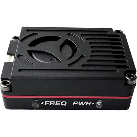 Émetteur vidéo FPV 5,8 GHz/4,9 GHz 5 W 64 canaux, audio et vidéo, alimentation CC 7-36 V, noir (1/5)