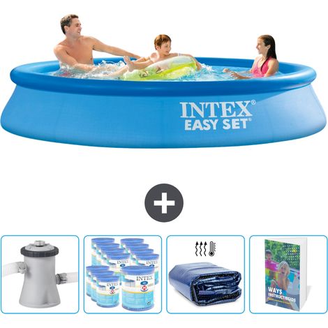 Intex Piscine Easy Set Ronde - 305x61 cm - 5-pièces SCB118 (1/5)