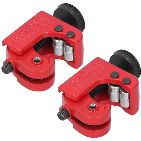 2 coupe-tubes miniatures en cuivre, aluminium et fer, rouge, 3-16 mm CT-127A (1/5)