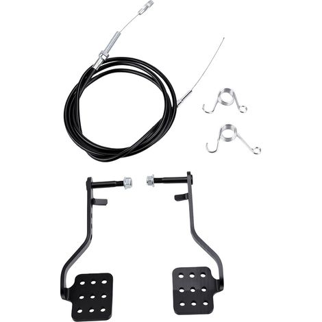 Pédales de Kart avec câble d'accélérateur de 71 pouces, pédale de frein de remplacement pour Predator 212ml 196ml 6,5hp 5,5hp (1/5)