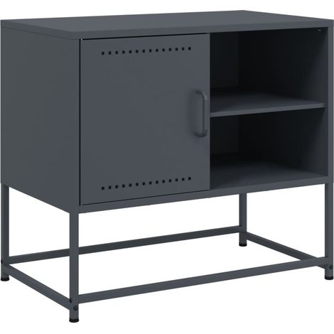Mobile TV multimediale scaffale per televisione televisione buffet sala da pranzo soggiorno camera da letto rosa 100,5 x 39 x 60,5 cm acciaio rosa 020028286