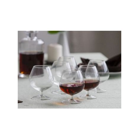 Copas de coñac y brandy, 240 ml, juego de 6