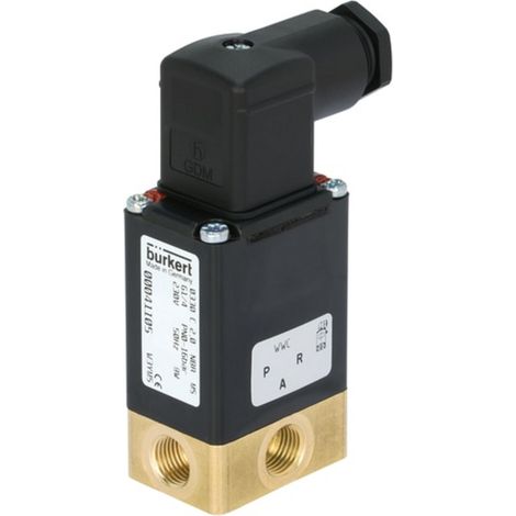 Bürkert Direktgesteuertes Ventil 41116 0330 230 V/AC G 1/4 Muffe Nennweite (Details) 3 mm  1 St.