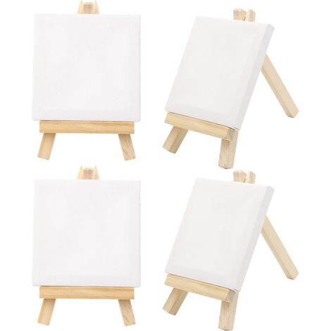 Chevalet en Bois Mini pour Peinture, Dessin, Décoration Maison et Mariage (1/5)