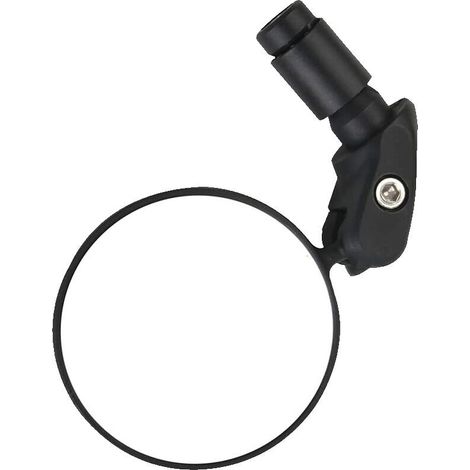 Rétroviseur d'extrémité de guidon pour vélo, lentille en acier inoxydable, sécurité