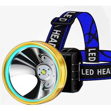 XHP90 mit 500.000 Lumen. Die leistungsstärkste Stirnlampe. USB-Stirnlampe. (1/5)