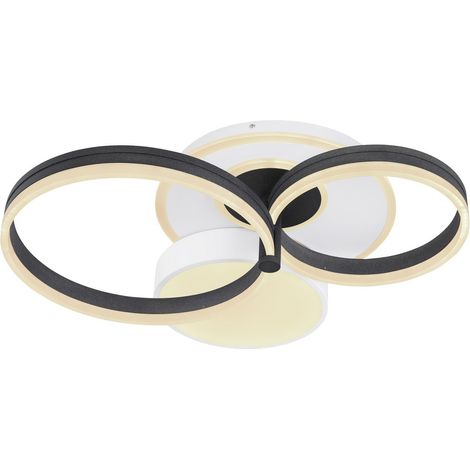 Globo - plafoniera - Jack - bianco - metallo - LED - 48448-48SH (1/5)
