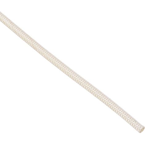 Insulation Sheath Braid 33-Foot 2mm High Temperature Fibreglass Sleeve White (1/5)
