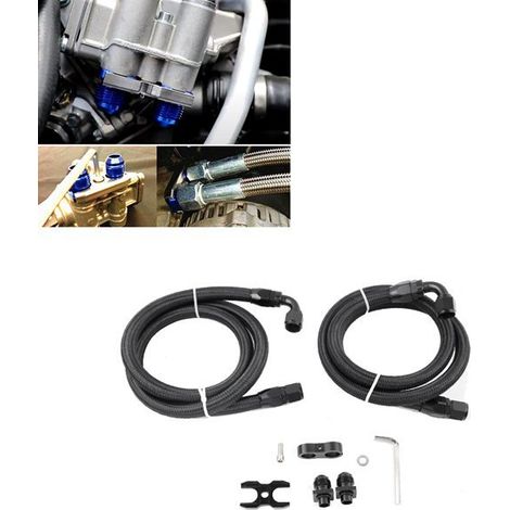 Ein Ölkühler-Adapterkit, kompatibel mit BMW E36 E46 M3 E90 E92 E93 (1/5)