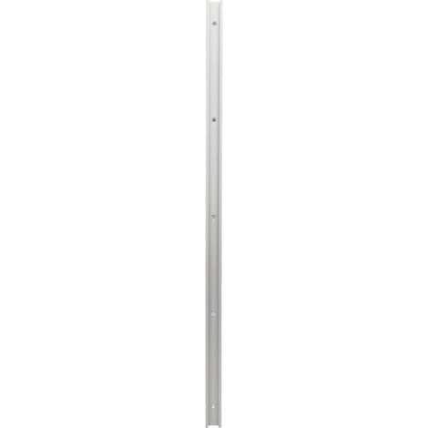 Rainure en T aluminium 800mm, gabarit de guidage pour scie à onglet, glissière non poreuse, accessoire d'atelier bois, outillage de menuiserie, fixations pour panneaux (1/5)