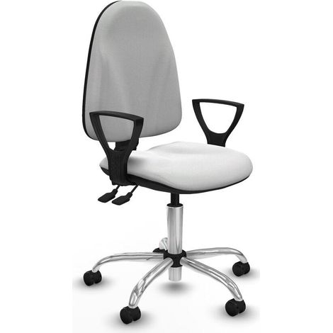 Piqueras y Crespo Algarra Chaise de bureau blanche réglable