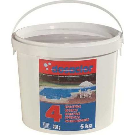 Cloro 4 Efectos Tab. 250 Grs. 5kg Dosaclor QUIMICAMP