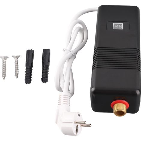 Chauffe-eau électrique 3S Heating G1/2 pour cuisine, dortoir, salle de bain, camping-car, prise UE 220 V 3500 W (1/5)