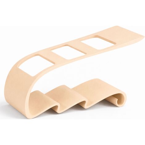 Organizzatore per telecomandi, supporto beige per soggiorno o camera da letto, per il telecomando della TV.