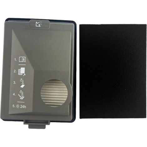 Trade-Shop Feinstaub-Filter Abluftfilter kompatibel mit Miele Boost CX1 ersetzt CX-FSF, 11639250, 11169285 / Zubehör für Staubsauger (1/4)