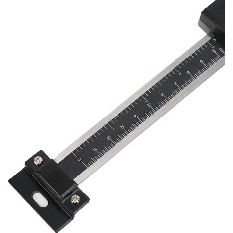 Pied à coulisse numérique (vernier) – règle de mesure pour mesures verticales – outil de mesure industriel 0–100 mm (1/5)