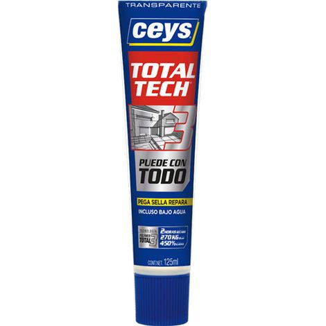 TUBO SUBACQUEO CEYS TOTAL TECH BIANCO 125 ML 507232
