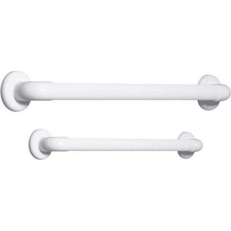 Maniglia bagno per disabili in ABS bianca EH-RX - EH-18-RX - Lunghezza 45 cm