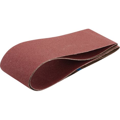 Draper Cloth Sanding Belt 152 x 2010mm, 80 Grit, Pack of 2