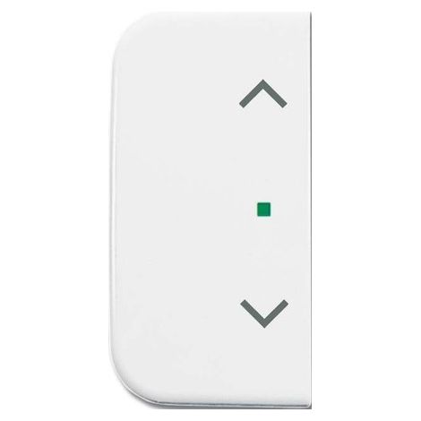 Busch-Jaeger Bilanciere 2 volte sinistra/destra, con simbolo "Persiana" simbolo "Persiana" 2 volte bianco alpino - Reflex SI (6232-20-214), 2CKA006220A0092
