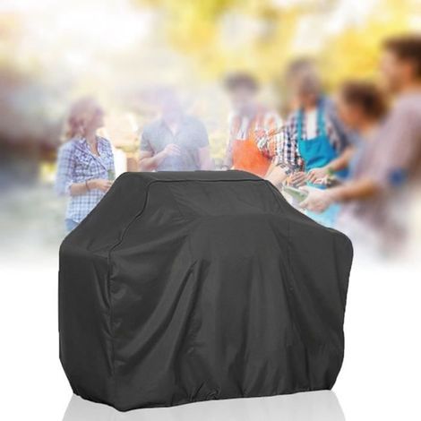 Waterproof Oxford fabric barbecue cover for outdoor/garden use (145x61x117 cm) (1/4)