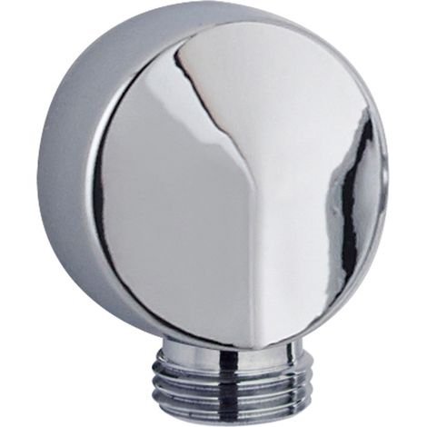 Nuie Chrome Round Outlet Elbow - A3203 (1/2)