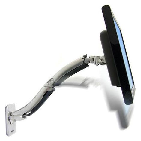 Ergotron MX brazo de fijación para pantalla aluminio pulido (1/5)