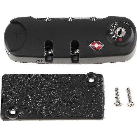 Cadenas à combinaison TSA 007 pour valise, code de sécurité pour bagages (1/4)