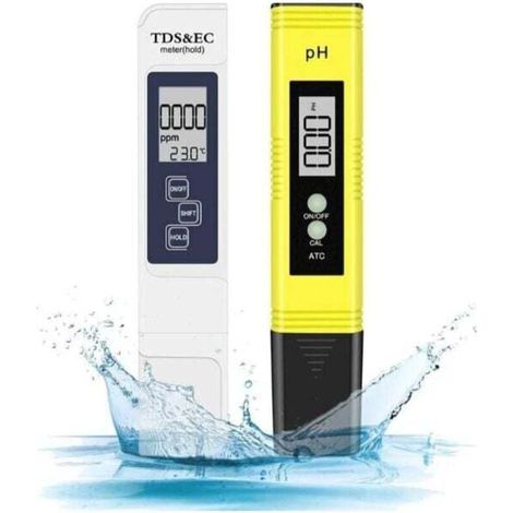 Medidor de pH para piscinas 4 en 1, XU, Metro Electronic, pantalla LCD - KZQ (1/4)