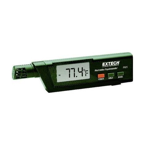 Extech  RH25 Igrometro 0 % ur 99 % ur Indicatore punto di rugiada e allerta muffa (1/2)