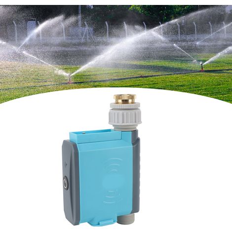 Controlador de riego con Wi-Fi, Bluetooth y puerta de enlace – Temporizador inteligente para riego automático de jardines – POM, G1/2-G3/4, 1–8 kg (1/5)