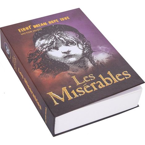 Coffre-Fort Secret pour Livres avec boîte de Rangement pour clés, boîte de Rangement pour Argent (1/5)