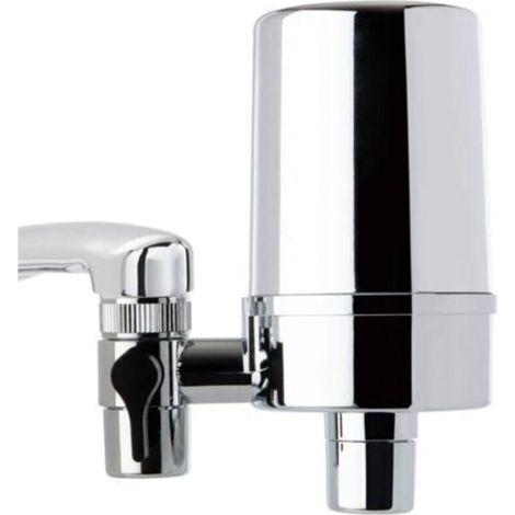 Filtre à Eau de Robinet pour Cuisine, Salle de Bain ou Évier de Camping-car, Longue Durée de Vie de 500 Gallons, Finition Chromée (1/4)