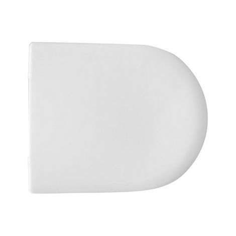 SEDILE WC PER VASO FILO MURO COMPACT/NINFEA Bianco RAK (1/8)