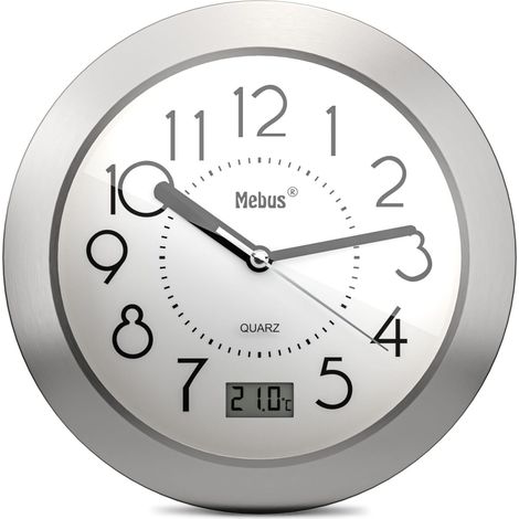 Mebus 41964 reloj de baño de cuarzo