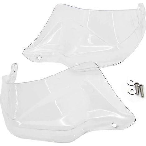 Protection de main et pare-brise pour Honda R1200GS, R1250GS, S1000XR et F800GS (livraison gratuite) - Transparent (1/5)