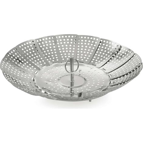 CESTELLO CUOCIVAPORE ACCIAIO INOX DM 23CM (1/3)