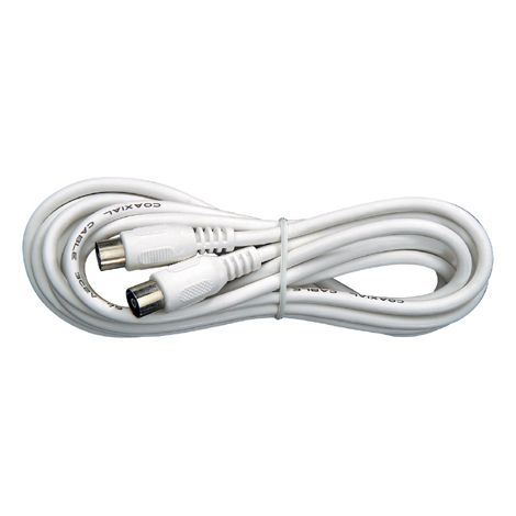 Prolongacion TV 5 metros Macho-Hembra Blanca