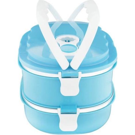 LUNCH BOX - BOITE A REPAS Lunch Box Shatterproof Leak-Proof Stainless Steel Food Container avec Arch Handle pour School4