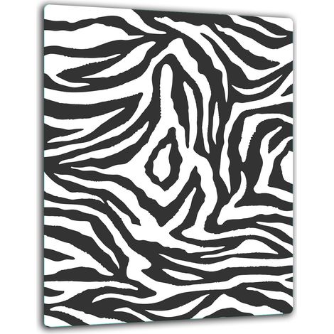 PIASTRA DI PROTEZIONE IN VETRO PER PIANO COTTURA A INDUZIONE 40x52 ZEBRA (1/5)