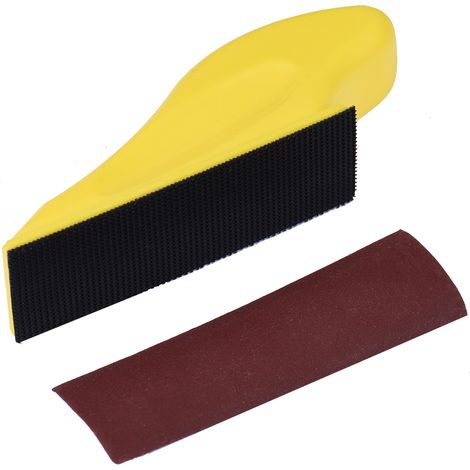 Ortviai Papier abrasif pour ponceuse à doigt – 30 pièces, grains 80/120/180/240/400, format 9 x 2,5 cm, rouge, pour bois/métal (1/5)