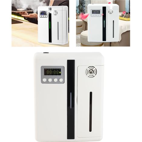 Diffusore di aromi intelligente, macchina automatica per profumare gli ambienti, nebulizzazione ad alta frequenza con ventola integrata per casa, spa, ufficio, ABS, 173x72x220 mm, 1026 g (1/4)