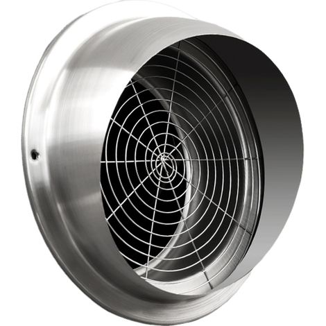 Hotte en acier inoxydable, couvercle d'aération, évent d'échappement, sortie d'air, couvercle de ventilation, peut empêcher les oiseaux et les rats (1/5)