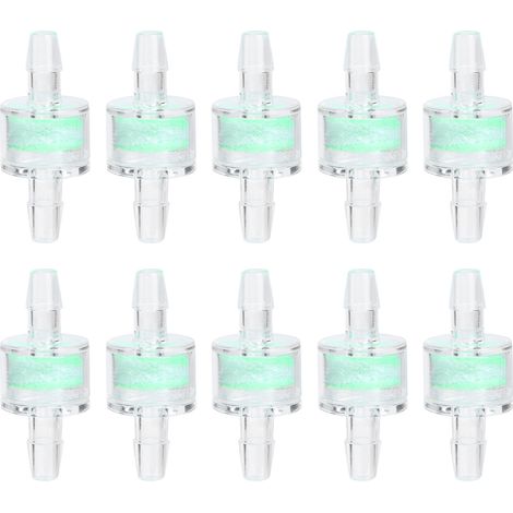 Filtre à tube silicone pour aquarium ABS vert - 10 pièces - diamètre 8 mm (1/5)