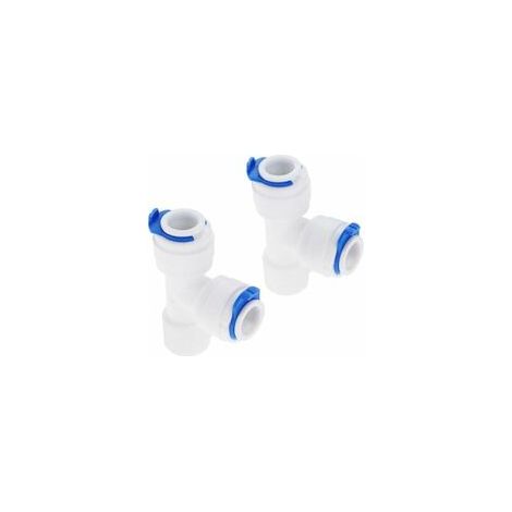 Raccord Coudé Pour Filtre À Eau - 1/4 Pouces - En Plastique Pom - Pour Système D'osmose Inverse - Lot De 5 (1/4)