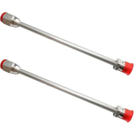 Tige de Rallonge pour Pistolet à Peinture Airless - 2 Pcs de 30 CM, Compatible avec Buses de Pistolet Peinture pour Accès Facile aux Zones Difficiles