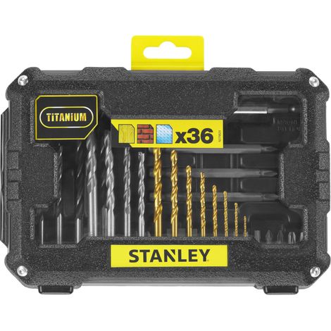 Kit de 36 pièces pour percer et visser STANLEY STA7222-XJ
