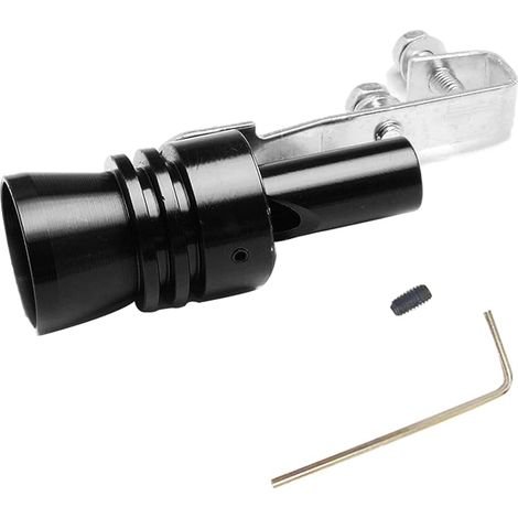 Turbo Sound Sifflet Universal Alliage d'aluminium V8 Turbo Fabricant Tuyau d'échappement Tuyau d'échappement surdimensionné Simulateur de rugissement de la voiture Sound Auto Fuyal Sifflet Accessoires